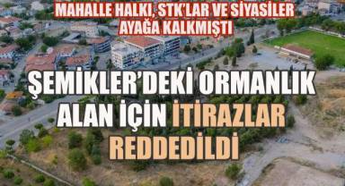 Şemirkler'de bulunan ormanlık alan için
