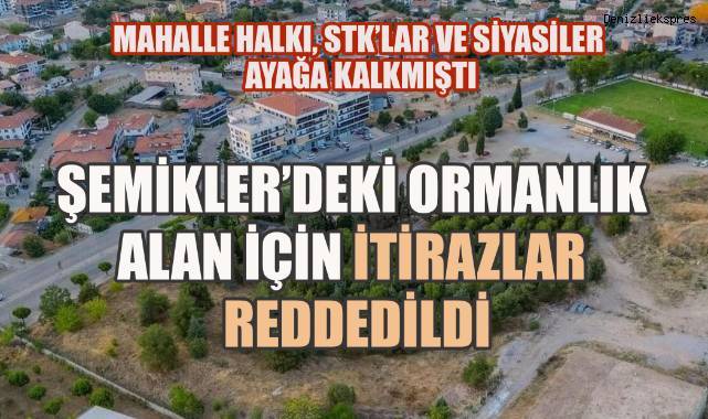 Şemirkler'de bulunan ormanlık alan için