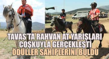 Tavas’ta Rahvan At Yarışları coşkuyla gerçekleşti, ödüller sahiplerini buldu