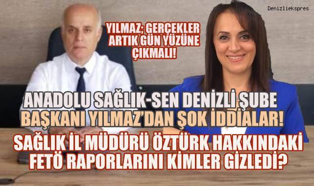 Anadolu Sağlık-Sen Denizli Şube Başkanı Ahmet Yılmaz'dan Sert Açıklama: