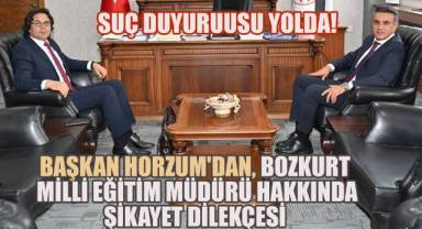 CHP'li Horzum'dan Bozkurt İlçe Milli Eğitim Müdürü'ne Suç Duyurusu Geliyor!