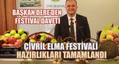 Çivril Elma Festivali'ne Geri Sayım, Başkan Dere'den Davet