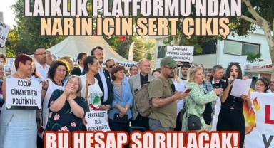 Denizli Laiklik Platfomu'ndan eylem, Narin'in hesabını soracağız!