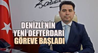 Denizli’nin Yeni Defterdarı Mustafa Özdemirci Görevine Başladı
