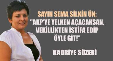 Denizli veklili Sema Silkin Ün'ün, CHP'ye ve Atatürk'e İhaneti