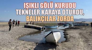 Işıklı Gölü Alarm Veriyor: Çekilen Sular, Turizmi ve Balıkçılığı Tehdit Ediyor