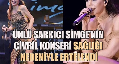 Ünlü Sanatçı Simge'nin Çivril Konseri Öksürük Krizi Nedeniyle İptal Edildi