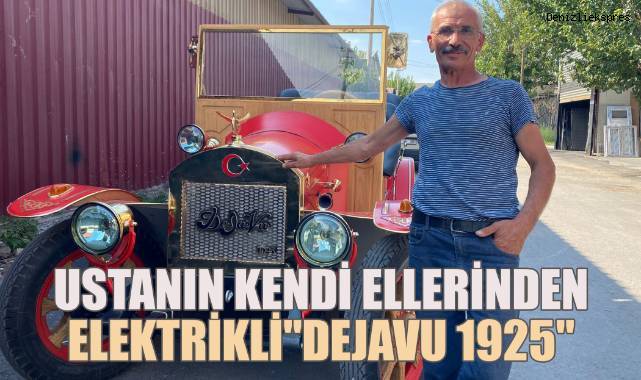 Ustanın Kendi Ellerinden Yerli Elektrikli Araba: