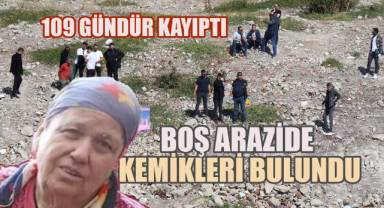 109 Gündür kayıptı, boş arazide kemikleri bulundu