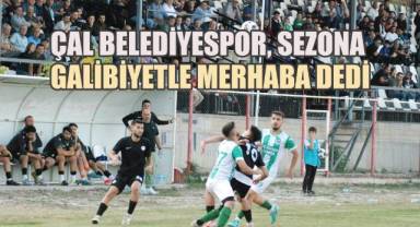 Çal Belediyespor, Gürpınarspor'u 2-0 Yenerek Sezonu 3 Puanla Açtı