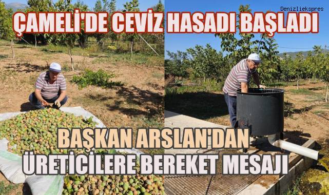 Çameli Belediye Başkan Arslan'dan Üreticilere Bereket Mesajı