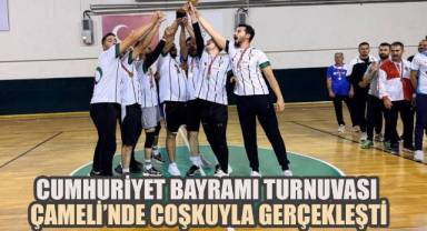 Cumhuriyet Bayramı Turnuvası Çameli’nde Coşkuyla Gerçekleşti