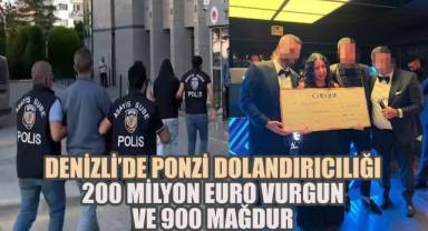 Denizli'de Dev Vurgun: 200 Milyon Euroluk Ponzi Tuzağı ve 900 Mağdur