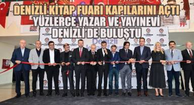Denizli Kitap Fuarı Kapılarını Açtı; Yüzlerce Yazar ve Yayınevi Denizli'de Buluştu