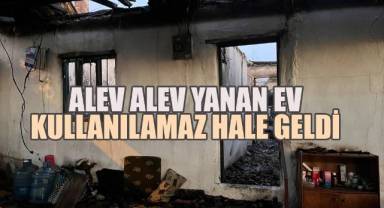 Müstaki Ev Alev Alev Yandı
