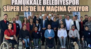 Pamukkale Belediyespor Tarihi Süper Lig Maçına Hazırlanıyor