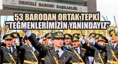 53 Barodan Ortak Tepki: