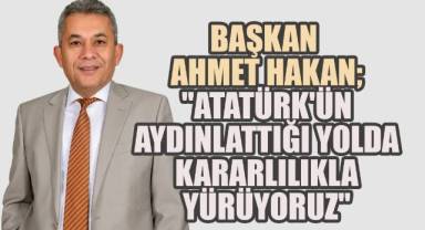 Başkan Ahmet Hakan: