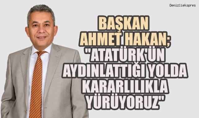 Başkan Ahmet Hakan: