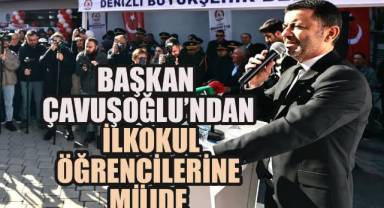 Başkan Çavuşoğlu’ndan ilkokul öğrencilerine de müjde