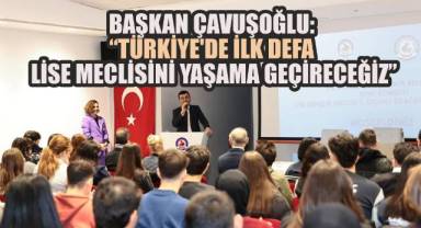 Başkan Çavuşoğlu: