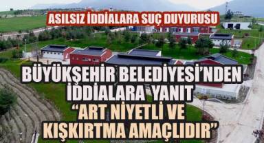 Denizli Büyükşehir Belediyesi’nden Yanıt: “İddialar Art Niyetli ve Kışkırtma Amaçlıdır”