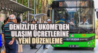 Denizli’de UKOME’den Ulaşım Ücretlerine Yeni Düzenleme: Abonman Kartları Sınırsız Kullanımda