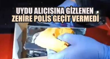 Denizli’de Uydu Alıcısında Gizlenen Uyuşturucu Ele Geçirildi: 1 Kişi Tutuklandı