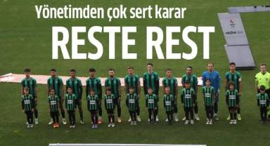 Denizlispor'da yönetim resti çekti