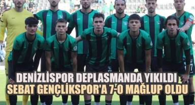 Denizlispor Deplasmanda Yıkıldı: Sebat Gençlikspor'a 7-0 Mağlup Oldu