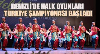 Halk Oyunları Türkiye Şampiyonası tüm heyecanıyla devam ediyor