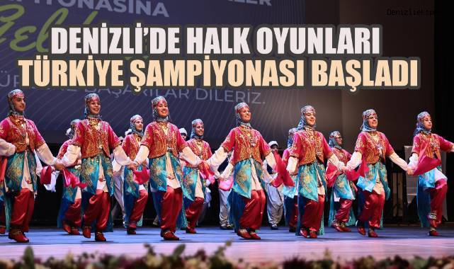 Halk Oyunları Türkiye Şampiyonası tüm heyecanıyla devam ediyor