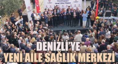 Pamukkale Ayşe Karalp Aile Sağlığı Merkezi'nin temeli atıldı