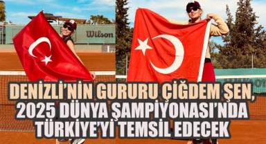 Milli Tenisçi Çiğdem Şen, 2025 Dünya Şampiyonası'nda Türkiye'yi Temsil Edecek