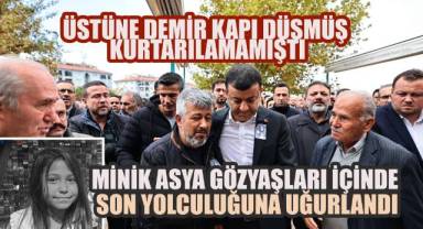 Minik Asya gözyaşları İçinde toprağa verildi