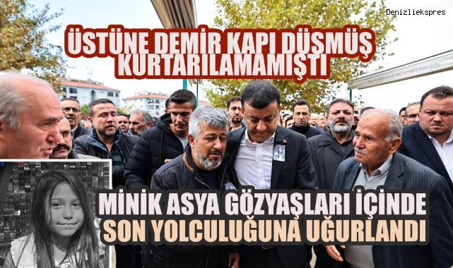 Minik Asya gözyaşları İçinde toprağa verildi