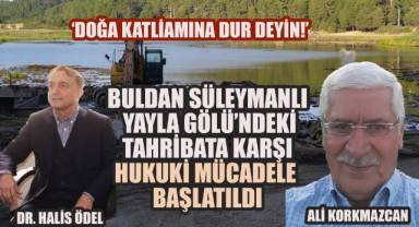 Süleymanlı Yayla Gölü Çığlık Atıyor;