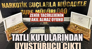 Uyuşturucu Operasyonunda Tatlı Kutularından Zehir Çıktı