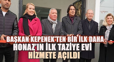 Başkan Kepenek'ten bir ilk daha, Honaz'da taziye evi halkın hizmetine açıldı