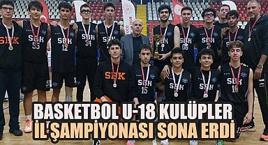 Basketbol U-18 Kulüpler İl Şampiyonası Sona Erdi