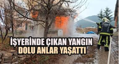 Çameli’de İşyerinde Çıkan Yangın Korku Dolu Anlar Yaşattı