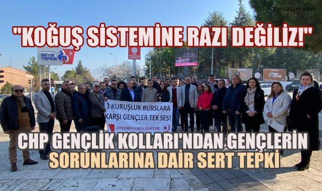 CHP Gençlik Kolları'ndan Gençlerin Sorunlarına Dair Sert Tepki: