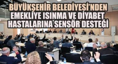 Denizli Büyükşehir Belediyesi’nden Emekliye Isınma ve Diyabet Hastalarına Sensör Desteği