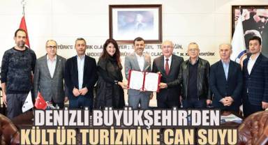 Denizli Büyükşehir’den kültür turizmine can suyu