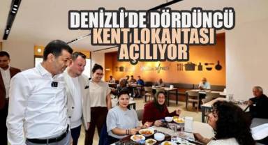 Denizli’de Dördüncü Kent Lokantası Açılıyor