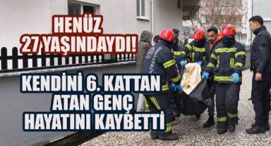 Denizli'de Kendisini 6. Kattan Atan Genç Hayatını Kaybetti