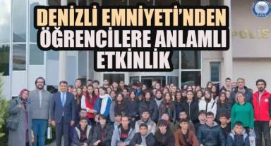 Denizli Emniyeti'nden Öğrencilere Anlamlı Etkinlik