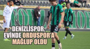 Denizlispor, Evinde Orduspor’a Mağlup Oldu. Denizlispor:0 - Orduspor: 1