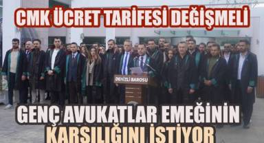 Genç Avukatlar Emeğinin Karşılığını İstiyor