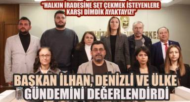 Başkan İlhan ,